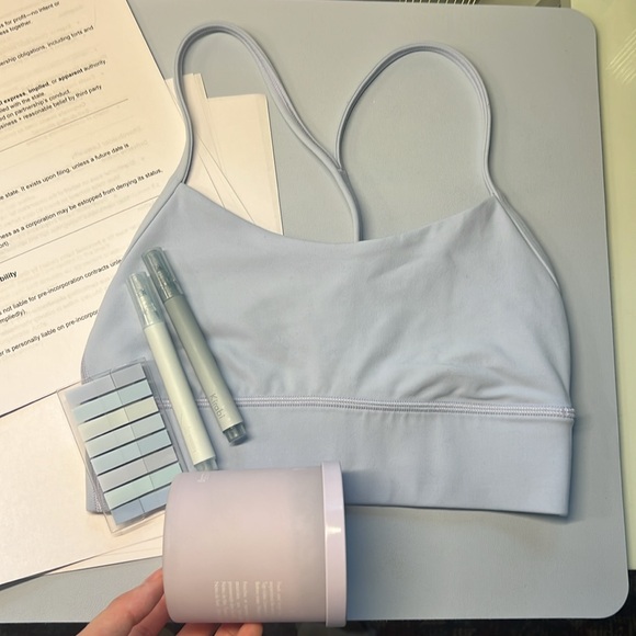 lululemon athletica Light Blue Sports Bra - Picture 4 of 4